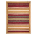 8'10" x 11'10" Hand Knotted 100% Wool Modern Area Rug Burgundy