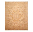 7'9" x 9'9" NA02 Beige Hand Knotted Wool Traditional Oriental Area Rug