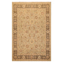 5'11" x 9' Hand Knotted 100% Wool Reversible Flat Pile Area Rug Champaign