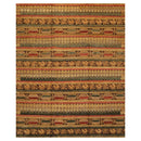 7'10" x 9'9" Hand Knotted Wool Transitional Tibetan Area Rug Gold