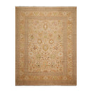 9'4" x 12'2" Hand Knotted Wool 16/18 Pak Persian 300 KPSI Oriental Area Rug Tan