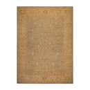 9'4" x 12'1" Hand Knotted Wool Chobi Peshawar Traditional Oriental Area Rug Aqua
