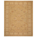 9'6" x 11'9" Hand Knotted Wool Chobi Peshawar Traditional Oriental Area Rug Tan
