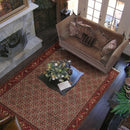 8'2" x 11'2" Hand Knotted 100% Wool Authentic Bidjar Oriental Area Rug Ivory