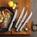 McCook® Knife Sets, German Stainless Steel Knife Block Sets with Built-in Sharpener by CozyNest Decor