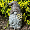 Mood Lab Garden Gnome - Key Hider Gnome Figurine - 9.25 Inch Lawn Statue - for Outdoor or House Decor by GreenHaven Gardens