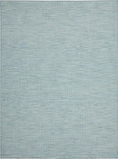 Nourison Home Positano 8' x 10' Aqua Fabric Modern Area Rug (8' x 10') by CozyNest Decor