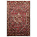 3'10"x5'10 Authentic  Hand Knotted 100% Wool Bidjar Traditional Area Rug Ivory