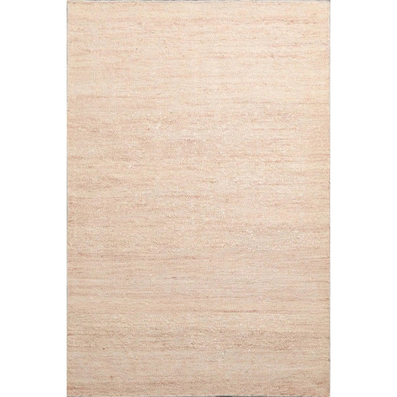 2' x 3' Hand Woven Silk Modern Flatweave Kilim Oriental Area Rug Light Peach