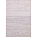 2' x 3' Hand Woven Silk Modern Flatweave Kilim Oriental Area Rug Lavender