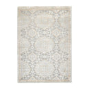 7'11” x 11'2” Designer Modern High Low Pile 100% Polypropylene Area Rug Gray