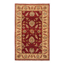 3’ x 5’ Hand Knotted 100% Wool Peshawar Traditional Oriental Area Rug Red