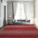 8' x 10' Hand Knotted 100% Wool Modern Oriental Area Rug Red, Gray, Beige