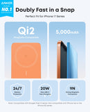 Anker Nano Power Bank (5K, MagGo, Slim) by Anker