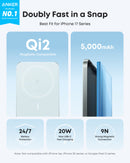 Anker Nano Power Bank (5K, MagGo, Slim) by Anker