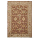 5’10”x8’10" Hand Knotted Wool High Low Pile Sculpted Area Rug
