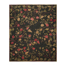 8’3”x9’11" Hand Knotted Wool French Aubusson Savonnerie Area Rug Green