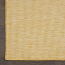 Nourison Home Positano 10' Runner Yellow Fabric Modern Area Rug (10' Runner) by GreenHaven Gardens