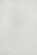 nuLOOM 6' x 9' Solid Hand Braided Indoor/Outdoor Area Rug, Pet-Friendly, High Traffic, Weather Resistant, for Patio, Balcony, Bedroom, Living Room, Dining Room, Wynn Ivory by GreenHaven Gardens