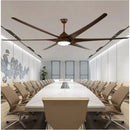 GobekUsa 100" Large Ceiling Fan with Light and DC Motor