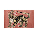 3x5 Blush, Gold Hand Tufted Hand Made 100% Wool Chinese Lion Novelty Oriental Area Rug