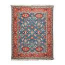 8' x 10' Authentic Turkish Kilim Hand Woven Wool Arts & Crafts Area Rug Blue