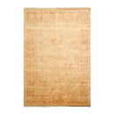 6x9 Tan, Terracotta Hand Knotted 100% Wool Oushak Traditional Oriental Area Rug