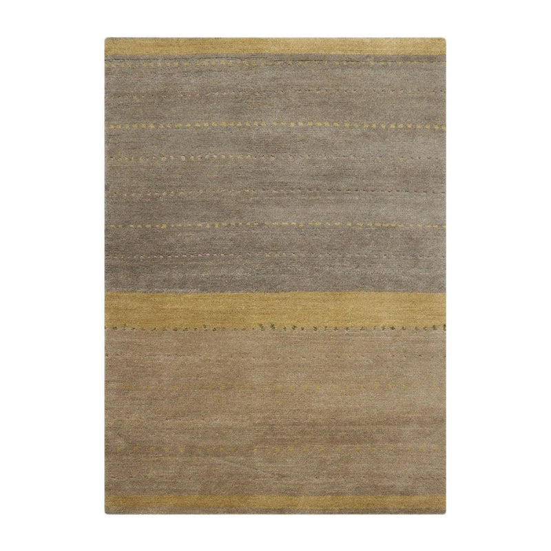 5'x7' Hand Knotted Tibetan 100% Wool Tibetan Traditional Oriental Area Rug Moss, Gray Color