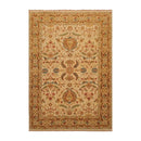 5'10''x8'7'' Hand Knotted 100% Wool Sultanabad Traditional Oriental Area Rug Beige, Brown Color