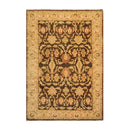 6'x8'10'' Hand Knotted Oushak 100% Wool Oushak Traditional Oriental Area Rug Brown, Beige Color