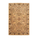 3' 9''x5' 9'' Hand Tufted Hand Made Wool and Silk Nourison Traditional  Oriental Area Rug Vanilla,Tan Color