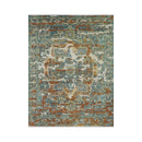 7' 10''x10' 1'' Hand Knotted LoomBloom Muted Turkish Oushak 100% Wool Transitional Oriental Area Rug Beige, Rust Color