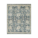 7' 11''x9' 8'' Slate, Gray Hand Knotted LoomBloom Muted Turkish Oushak  100% Wool Transitional Oriental Area Rug