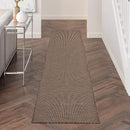 Nourison Home Positano 10' Runner Natural Fabric Modern Area Rug (10' Runner) by CozyNest Decor