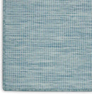 Nourison Positano Indoor-Outdoor Aqua 4' x 6' Area Rug, Easy Cleaning, Non Shedding, Bed Room, Living Room, Dining Room, Backyard, Deck, Patio (4x6) by GreenHaven Gardens