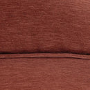 Classic Accessories Montlake Water-Resistant 21 x 22 x 4 Inch Patio Lounge Back Cushion, Heather Henna Red, Outdoor Loveseat Cushions by GreenHaven Gardens