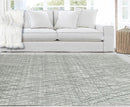 4x6 Gray LoomBloom Hand Knotted Modern & Contemporary Textured Tibetan 100% Wool Oriental Area Rug