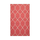 4x6 Coral, Beige Hand Knotted Flatweave Kilim 100% Wool Kilim Modern & Contemporary Oriental Area Rug