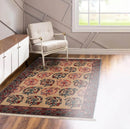 3x5 Beige,Rust Hand Knotted Tibetan 100% Wool Transitional Oriental Area Rug