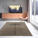 6x9 Gray Hand Knotted Tibetan 100% Wool Tufenkian Modern & Contemporary Oriental Area Rug