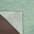 Nourison Home Positano Blue Green 2' x 6' Area Rug Easy Clean, Non Shedding, Bed Room, Living Room, Dining Room, Kitchen (6' Runner) by CozyNest Decor