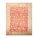 8'2" x 10' Hand Knotted New Zealand Wool PakPersian 16/18 Oriental Area Rug Red