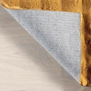 nuLOOM Jeni Checkered 5x8 Machine Washable Area Rug for Living Room Bedroom Dining Room Kitchen, Gold by CozyNest Decor