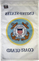 FlagSource U.S. Coast Guard Nylon Garden Flag, Made in The USA, 18x12" by GreenHaven Gardens