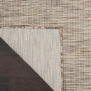 Nourison Home Positano 6' x 9' Beige Fabric Modern Indoor/Outdoor Area Rug by GreenHaven Gardens