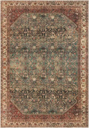 Keen Home Design 8x10 Rug - Machine Washable Area Rug with Non-Slip Backing, Ideal for Living Room, Dining Room, Bedroom - Vintage, Easy Clean, Durable, Low Pile Rug - (8' x 10') by CozyNest Decor