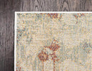 Unique Loom Rosso Collection Vintage, Geometric, Bohemian, Traditional, Distressed, Southwestern Area Rug, 5' 0" x 8' 0", Multi/Ivory by CozyNest Decor
