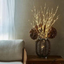 Fudios Lighted Branches 150 LED Fairy Lights with Timer 32in Plug in, Electric Lit White Birch Twigs for Vase Christmas Inside Outside Decor by CozyNest Decor