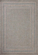 Loloi Amber Lewis Topanga Collection TOP-05 Natural/Teal 2'-3" x 3'-9" Indoor/Outdoor Area Rug by CozyNest Decor