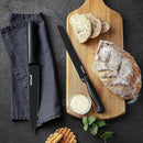 McCook® Knife Sets,German Stainless Steel Knife Block Sets with Built-in Sharpener, Black by CozyNest Decor